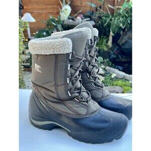 Sorel Cumberland Insulated Snow Boot  NL1436-669 Women’s 9 Olive Green /Black